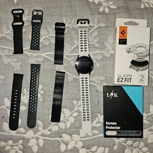 Samsung Galaxy Watch4 with Extra Bamds And Screen Protectors
